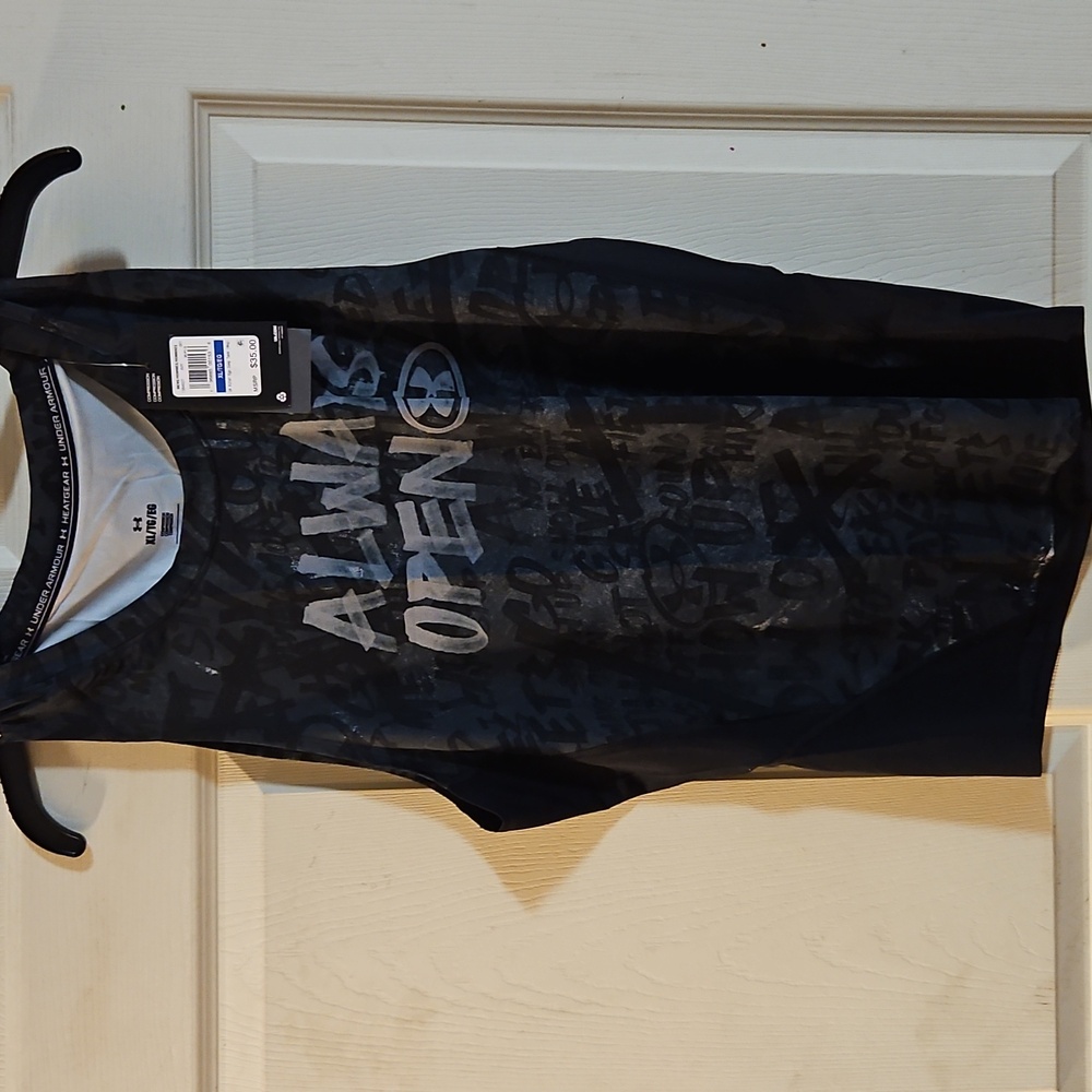 Under Armour Black Sleeveless Men's Shirt